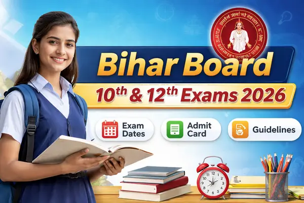 Bihar Board 10th & 12th Exam 2026: Official Exam Dates, Admit Card Release & Important Guidelines